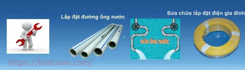 Dịch vụ sửa chữa điện nước tại quận Ba Đình của Fastco VN